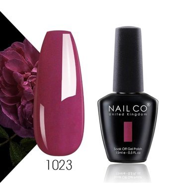 NailCo United Kingdom 1023 Mor Parlak Kalıcı Oje