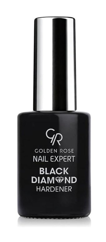 Golden Rose Black Diamond Hardener 1 Siyah Parlak Oje