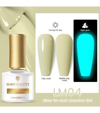 Born Pretty LM04 Macaron Parlak Kalıcı Jel Oje