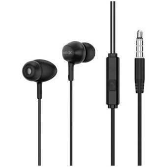 Sunix SX-16 Silikonlu Mikrofonlu 3.5 mm Jak Kablolu Kulaklık Siyah