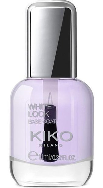 Kiko Milano White Look Almost Silver 01 Gri Parlak Oje