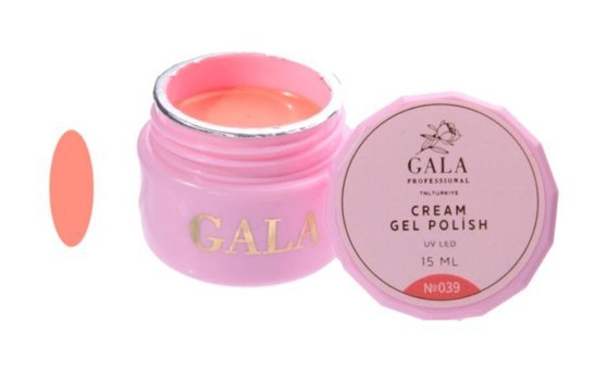 Gala Smart Professional Cream 39 Pembe Parlak Kalıcı Jel Oje