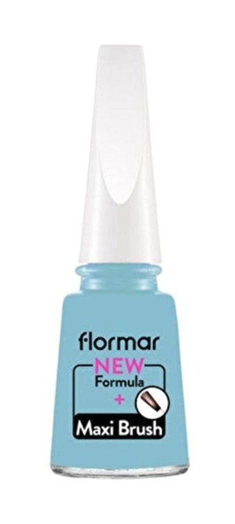 Flormar Maxi Brush 423 Mavi Parlak Oje