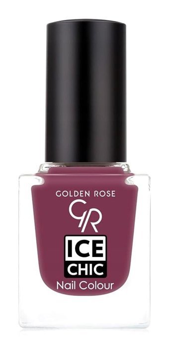 Golden Rose Ice Color Nail Lacquer 128 Mor Parlak Oje
