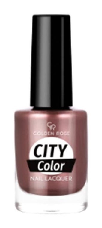 Golden Rose City Color Nail Lacquer 42 Mor Işıltılı Simli Oje