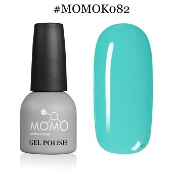 Momo K082 Turkuaz Parlak Kalıcı Oje