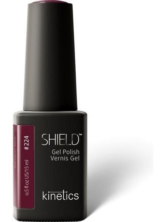 Kinetics Shield Signature Wine 224 Bordo Parlak Kalıcı Jel Oje