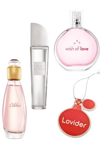 Avon Celebre 3 Parça Kadın Parfüm Seti EDT 50ml + Pur Blanca Edt 50 ml + Wish Of Love Edt 50 ml + Ipli Oto Kokusu