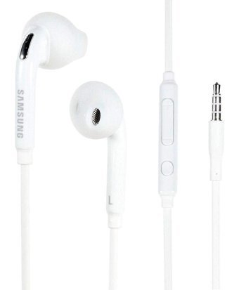 Samsung EO-EG920BW Samsung Uyumlu Silikonsuz Mikrofonlu 3.5 mm Jak Kablolu Kulaklık Beyaz