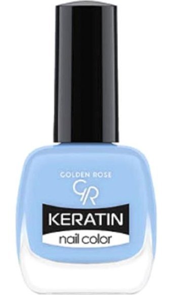 Golden Rose Keratin Nail Color 98 Mavi Parlak Oje