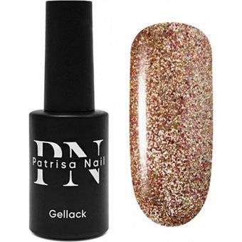 Patrisa Nail Style Serisi 441 Kahverengi Işıltılı Kalıcı Simli Oje