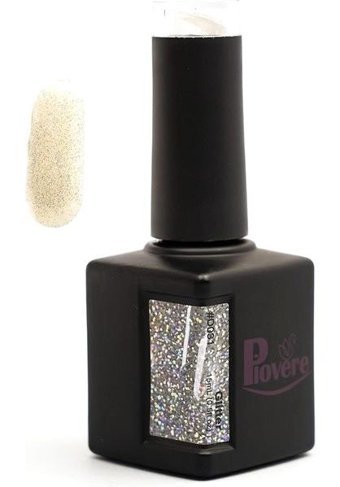 Piovere Glitter D031 Gümüş Işıltılı Kalıcı Simli Oje