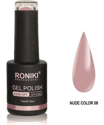 Roniki 06 Nude Parlak Kalıcı Oje