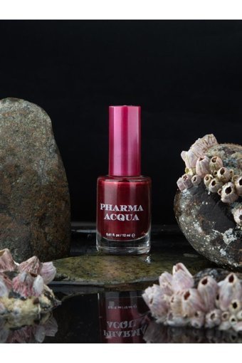 Pharma Acqua Fresh Nail Varnish 48 Bordo Sedefli Kalıcı Simli Oje