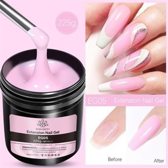 Born Pretty Extension Nail EG05 Pembe Parlak Kalıcı Jel Oje