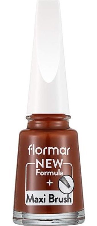 Flormar Maxi Brush Kahverengi Parlak Oje
