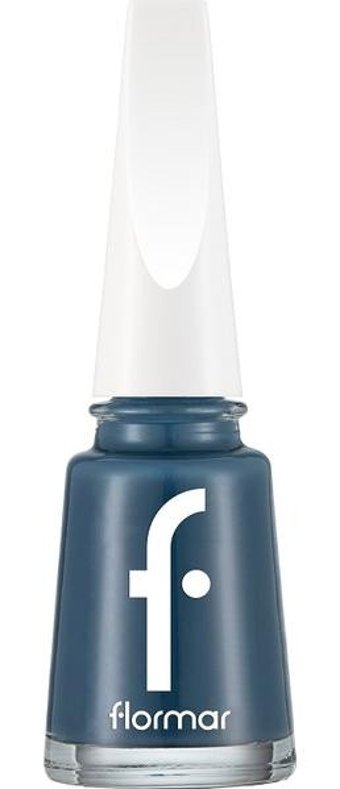 Flormar Nail Enamel Mavi Parlak Oje