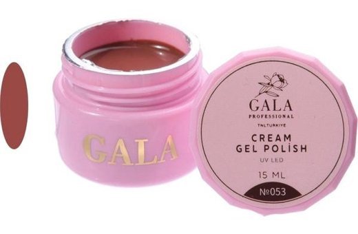 Gala Smart Professional Cream 53 Kahverengi Parlak Kalıcı Jel Oje