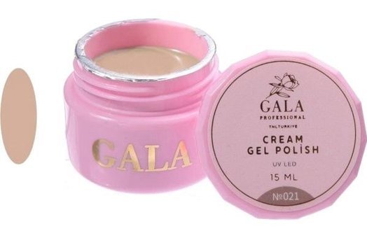Gala Smart Professional Cream 21 Krem Parlak Kalıcı Jel Oje