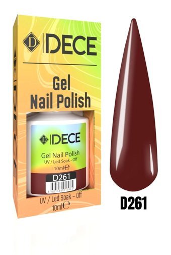 Dece D261 Kahverengi Parlak Kalıcı Oje