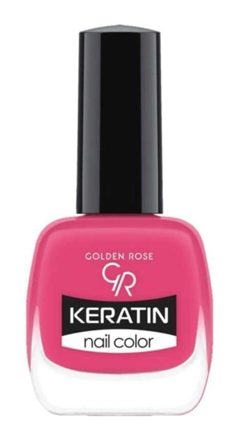 Golden Rose Keratin Nail Color 31 Pembe Parlak Oje