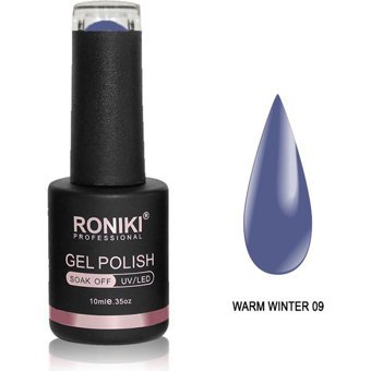 Roniki Warm Winter 09 Mor Parlak Kalıcı Oje