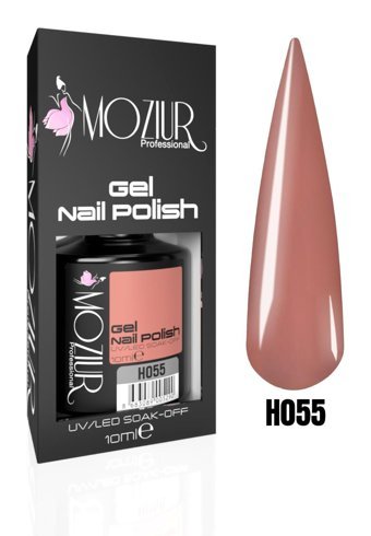 Moziur H055 Nude Parlak Kalıcı Oje