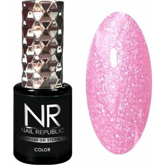 Nail Republic 020 Pembe Işıltılı Kalıcı Simli Oje