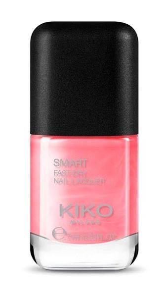 Kiko Milano Smart Fast Dry Pearly Azalea 49 Pembe Parlak Simli Oje