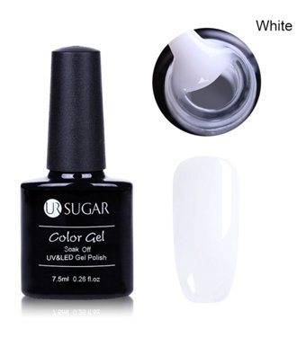 Ursugar Uv Led Color Gel 02 Beyaz Parlak Kalıcı Oje