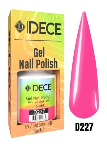 Dece D227 Pembe Neon Kalıcı Oje