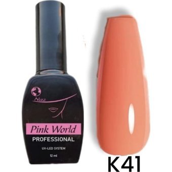 Pink World L41 Turuncu Parlak Kalıcı Oje