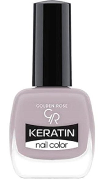 Golden Rose Keratin Nail Color 84 Lila Parlak Oje
