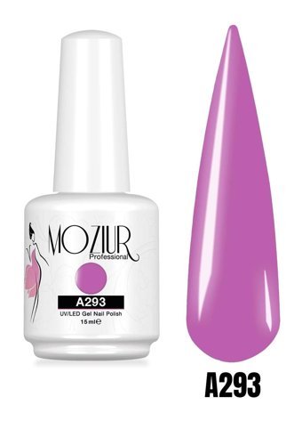Moziur A293 Pembe Parlak Kalıcı Oje