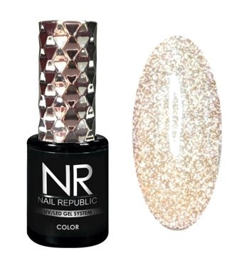 Nail Republic 03 Krem Işıltılı Kalıcı Simli Oje
