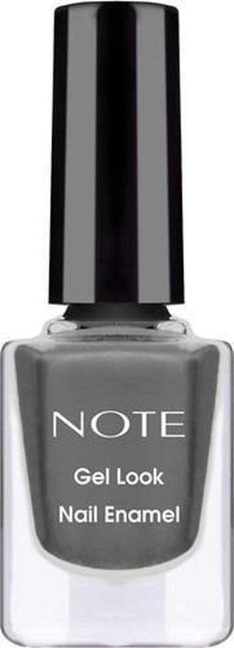 Note Gel Look 24 Gri Parlak Jel Oje