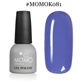 Momo K081 Lila Parlak Kalıcı Oje