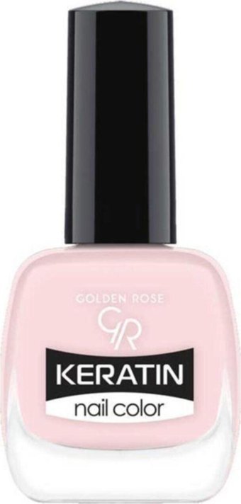 Golden Rose Keratin Nail Color 5 Pembe Parlak Oje