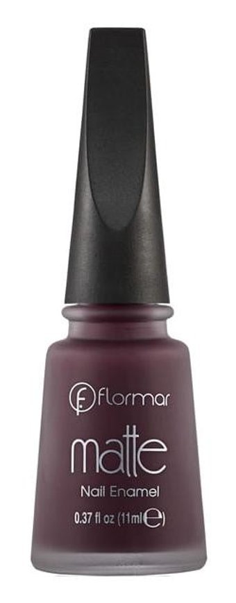 Flormar Matte Nail Enamel 42 Mor Mat Oje