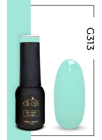 Cr-Oje G313 Su Yeşili Parlak Kalıcı Oje