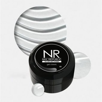 Nail Republic 01 Şeffaf Parlak Kalıcı Jel Oje
