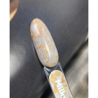 Patrisa Nail Potal Milky Altın Sarısı Işıltılı Kalıcı Simli Oje