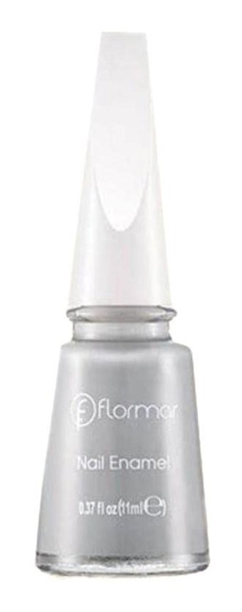 Flormar Nail Enamel Gümüş Parlak Oje