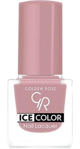 Golden Rose Ice Color Nail Lacquer 166 Pembe Parlak Oje