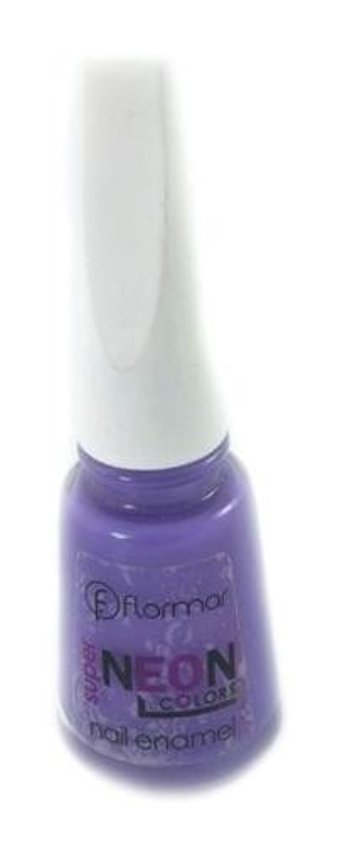 Flormar Nail Enamel N009 Mor Neon Oje