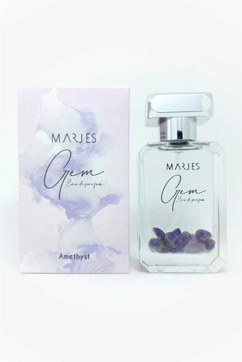 MARJES Doğal Taşlı Gem Kadın 5 Parça Kadın Parfüm Seti EDP