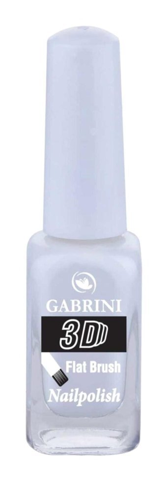 Gabrini 3D 2 Gri Parlak Oje