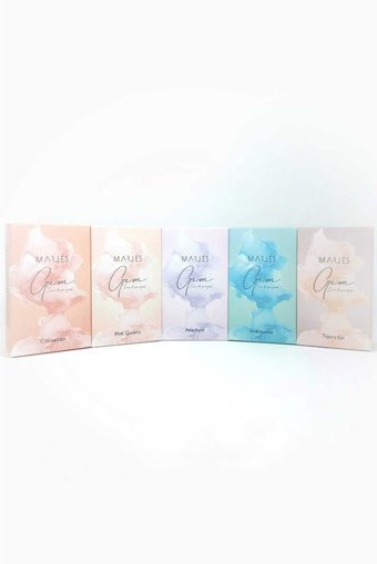 MARJES Doğal Taşlı Gem Kadın 5 Parça Kadın Parfüm Seti EDP