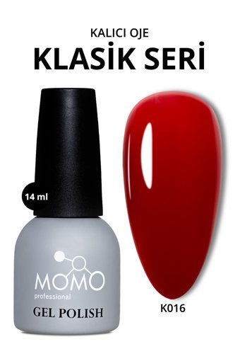 Momo K016 Şarap Parlak Kalıcı Oje