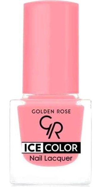 Golden Rose Ice Color Nail Lacquer 136 Pembe Parlak Oje